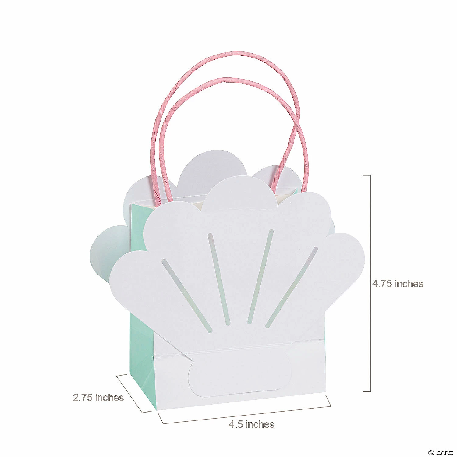 Flash Sale 𧨠Mermaid Shell Paper Gift Bags - 12 Pc. π 2 Flash Sale 𧨠Mermaid Shell Paper Gift Bags - 12 Pc. π - Image 2