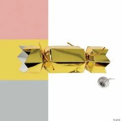 Top 10 ❤️ Metallic Cylinder Favor Boxes with Ties - 24 Pc. 🎉