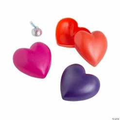 New 💯 Metallic Heart-Shaped Containers – 12 Pc. ⌛