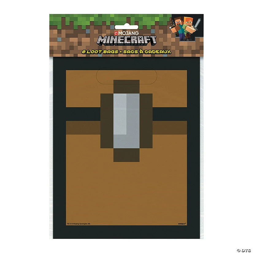 Promo 🌟 Minecraft® Goody Bags - 8 Pc. ✨ 1 Promo 🌟 Minecraft® Goody Bags - 8 Pc. ✨