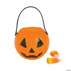 Budget 🔔 Mini Pumpkin 🍬 Candy Buckets - 12 Pc. ❤️