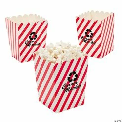 Cheapest ๐ Mini Striped Popcorn Boxes - 24 Pc. โค๏ธ 7 Cheapest ๐ Mini Striped Popcorn Boxes - 24 Pc. โค๏ธ -Party Bags & Containers Shop mini red and white striped popcorn boxes 24 pc 3 3529 ip
