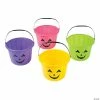 New 💯 Neon Jack-O’-Lantern Trick-Or-Treat Buckets - 12 Pc. ❤️