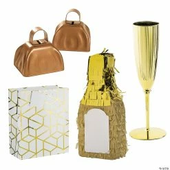 New βοΈ New Yearβs Eve Champagne Cheers Bag Kit for 6 π€©