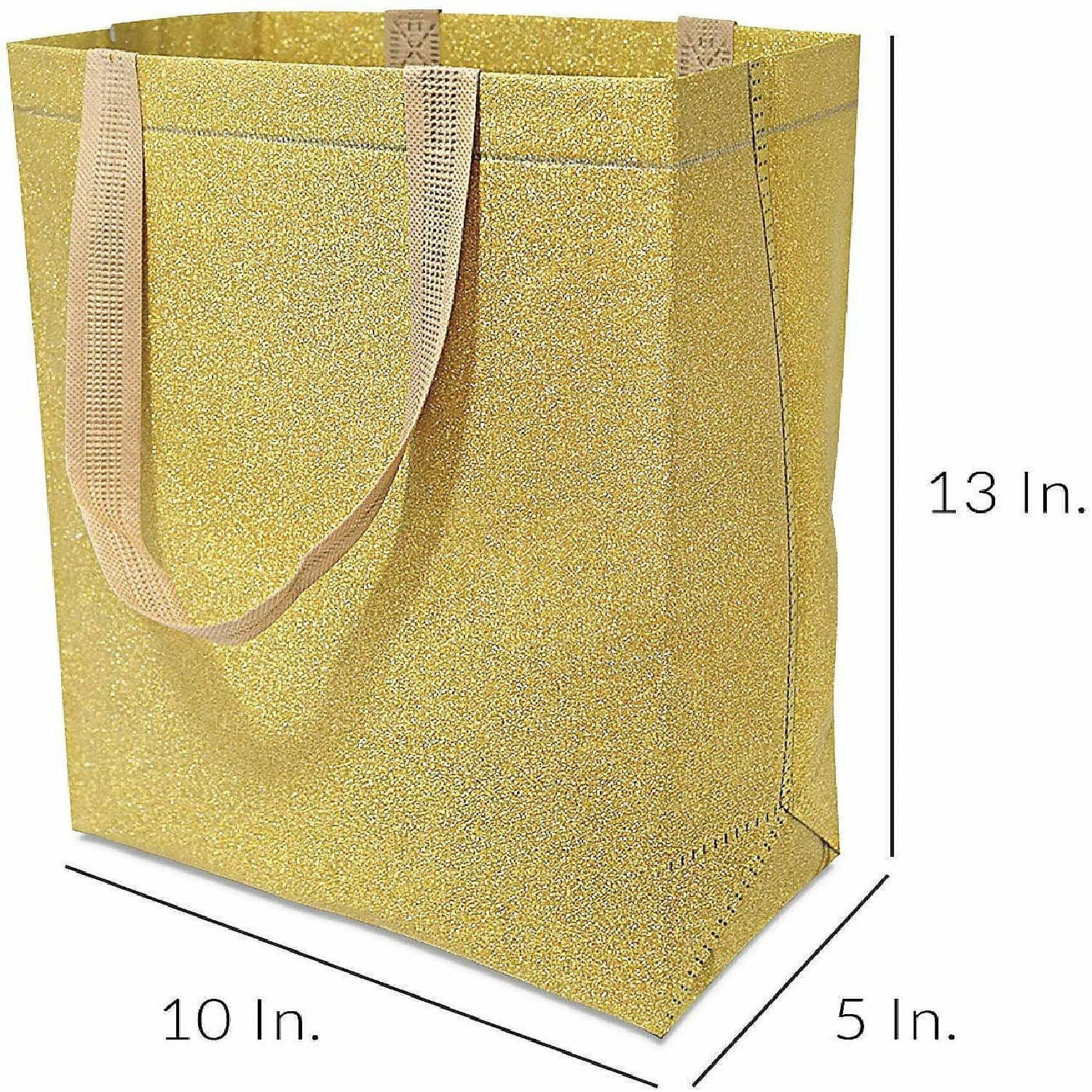Best Pirce ๐ OccasionALL- Blue Glitter Fabric Gift Bags with Handles, for ๐ฅณ Birthday Parties 12 Pack 8x4x10 โ 2 Best Pirce ๐ OccasionALL- Blue Glitter Fabric Gift Bags with Handles, for ๐ฅณ Birthday Parties 12 Pack 8x4x10 โ - Image 2