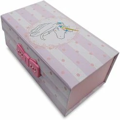 Outlet 🥰 OccasionALL- Female Safe Paper Box with Combination Code Lock for Jewelery 9.5x5.25x3.6 ⌛
