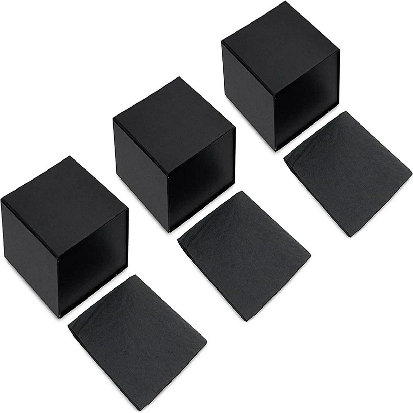 Cheap π OccasionAll- Magnetic Gift Box - 3 Pack Black Collapsible Box with Lid Closure, Luxury Cardboard Packaging for Small Business, Presentations - 8x8x4 π₯ 1 Cheap π OccasionAll- Magnetic Gift Box - 3 Pack Black Collapsible Box with Lid Closure, Luxury Cardboard Packaging for Small Business, Presentations - 8x8x4 π₯