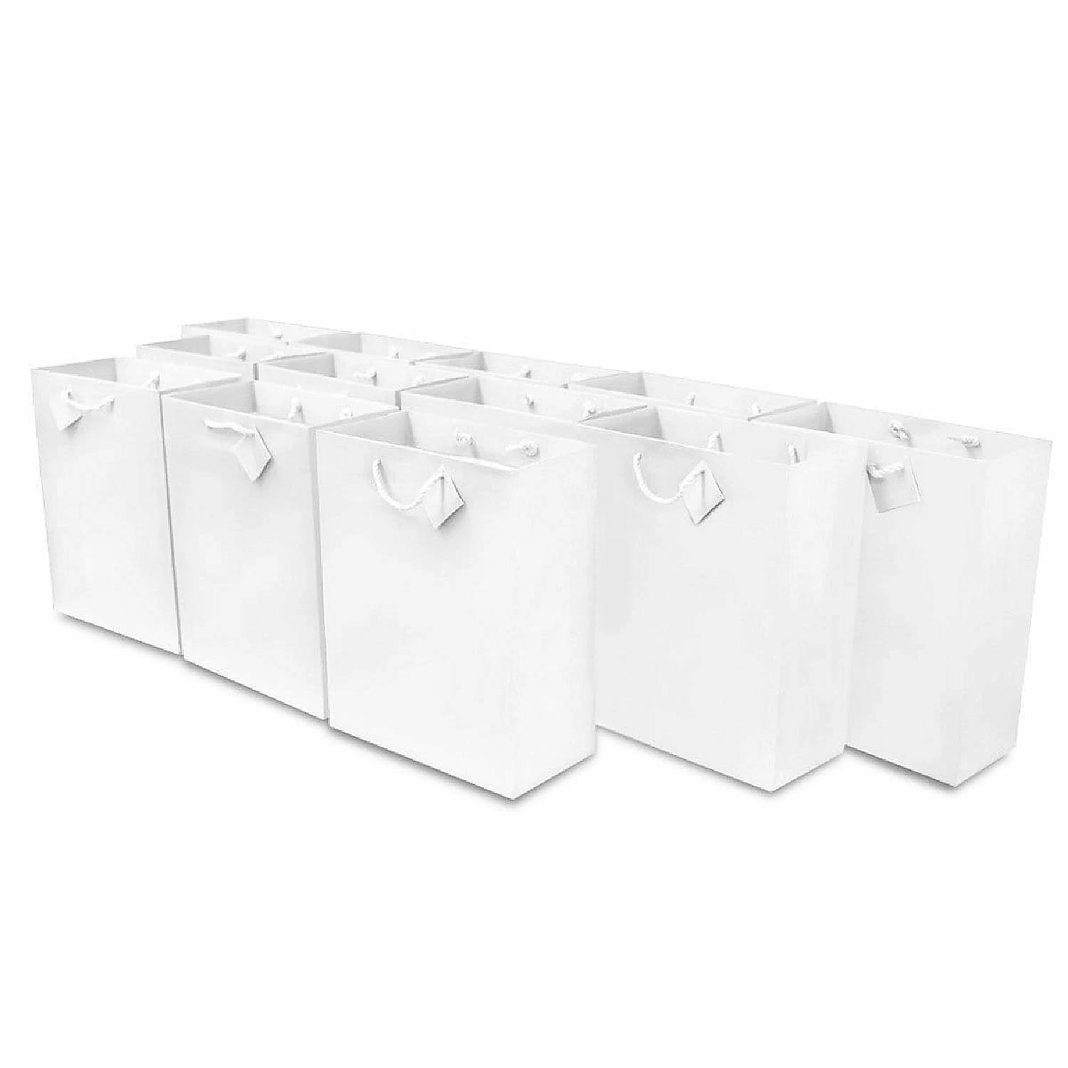 Flash Sale β¨ OccasionALL- Medium White Designer Paper Bags with Handles for π₯³ Birthday Parties 12 Pack 7.5x3.5x9 π₯° 1 Flash Sale β¨ OccasionALL- Medium White Designer Paper Bags with Handles for π₯³ Birthday Parties 12 Pack 7.5x3.5x9 π₯°
