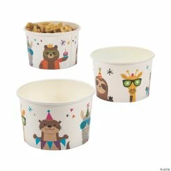 Best Pirce β€οΈ Party Animal Snack Paper Bowls - 25 Ct. π