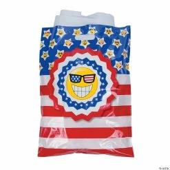 Hot Sale 🤩 Patriotic Emoji Parade Goody Bags - 50 Pc. 👍