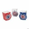 Promo 🧨 Patriotic Paper Fan Luminary Bags - 12 Pc. 🔔
