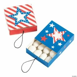 Best deal 🧨 Patriotic Pull Favor Boxes - 24 Pc. 🧨