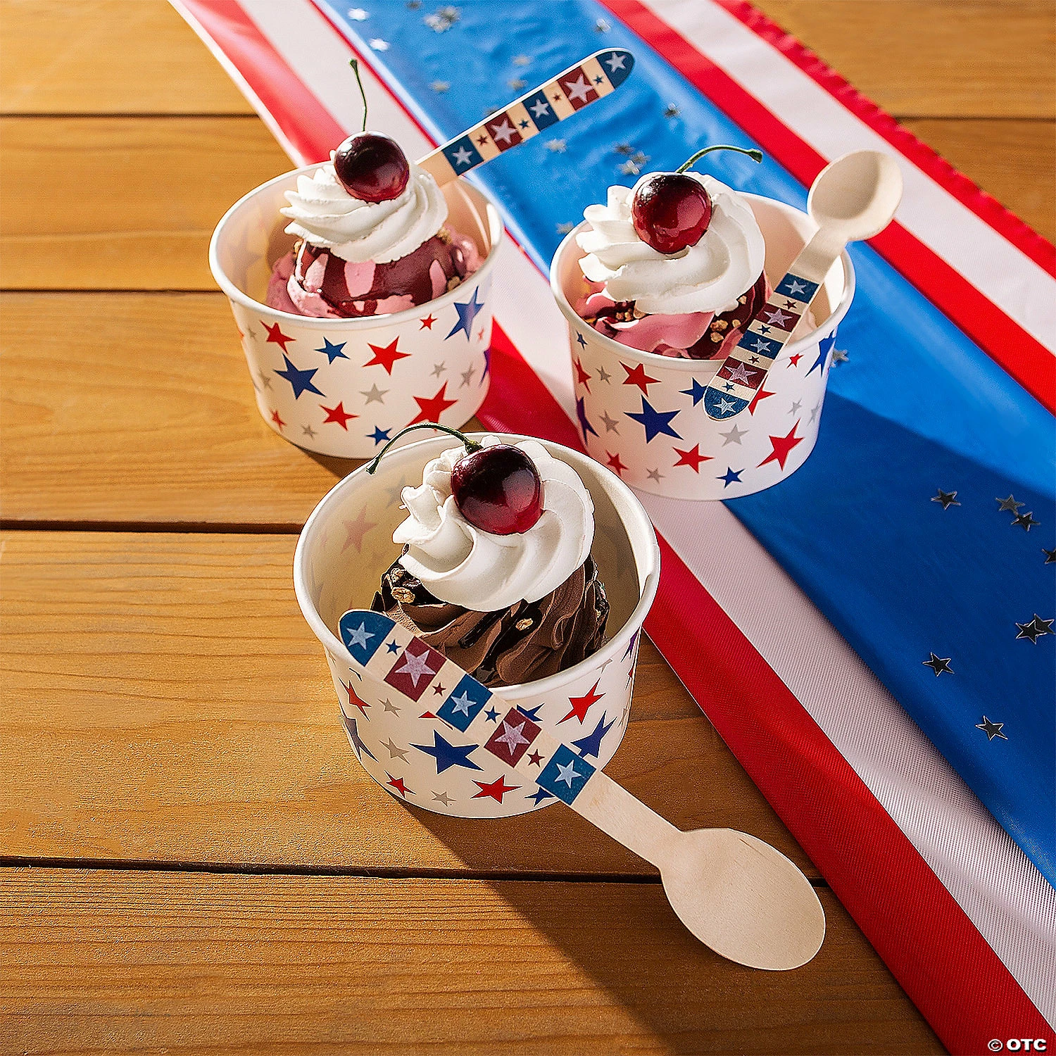 Top 10 ๐ฅ Patriotic Star Ice Cream Cups with Spoons โ 12 Ct. ๐งจ 2 Top 10 ๐ฅ Patriotic Star Ice Cream Cups with Spoons โ 12 Ct. ๐งจ - Image 2