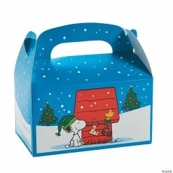 Best Pirce 🎁 Peanuts® 🎄 Christmas Favor Boxes - 12 Pc. 🎁