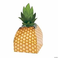 Cheap 😉 Pineapple Favor Boxes - 12 Pc. ⭐
