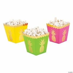Promo ✨ Pineapple Popcorn Boxes - 12 Pc. 👏