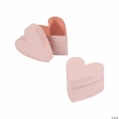 Brand new 👏 Pink Heart-Shaped Favor Boxes - 12 Pc. 💯