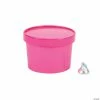 Deals 🎁 Pink Round Favor Boxes with Lid - 12 Pc. 💯
