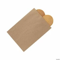 Outlet ✨ Plain Kraft Paper Treat Bags - 50 Pc. 😉