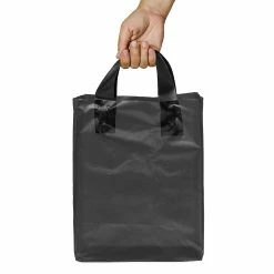 Best reviews of 🎉 Plastic Bags with Handles - 100 Pack Small Frosted Black Plastic Shopping Bags, Gusset & Cardboard Bottom, Bulk Merchandise Retail Gift Bags - 8x4x10 🥰 -Party Bags & Containers Shop plastic bags with handles 100 pack small frosted black plastic shopping bags gusset and cardboard bottom bulk merchandise retail gift bags 8x4x1014247561 a03NOWA