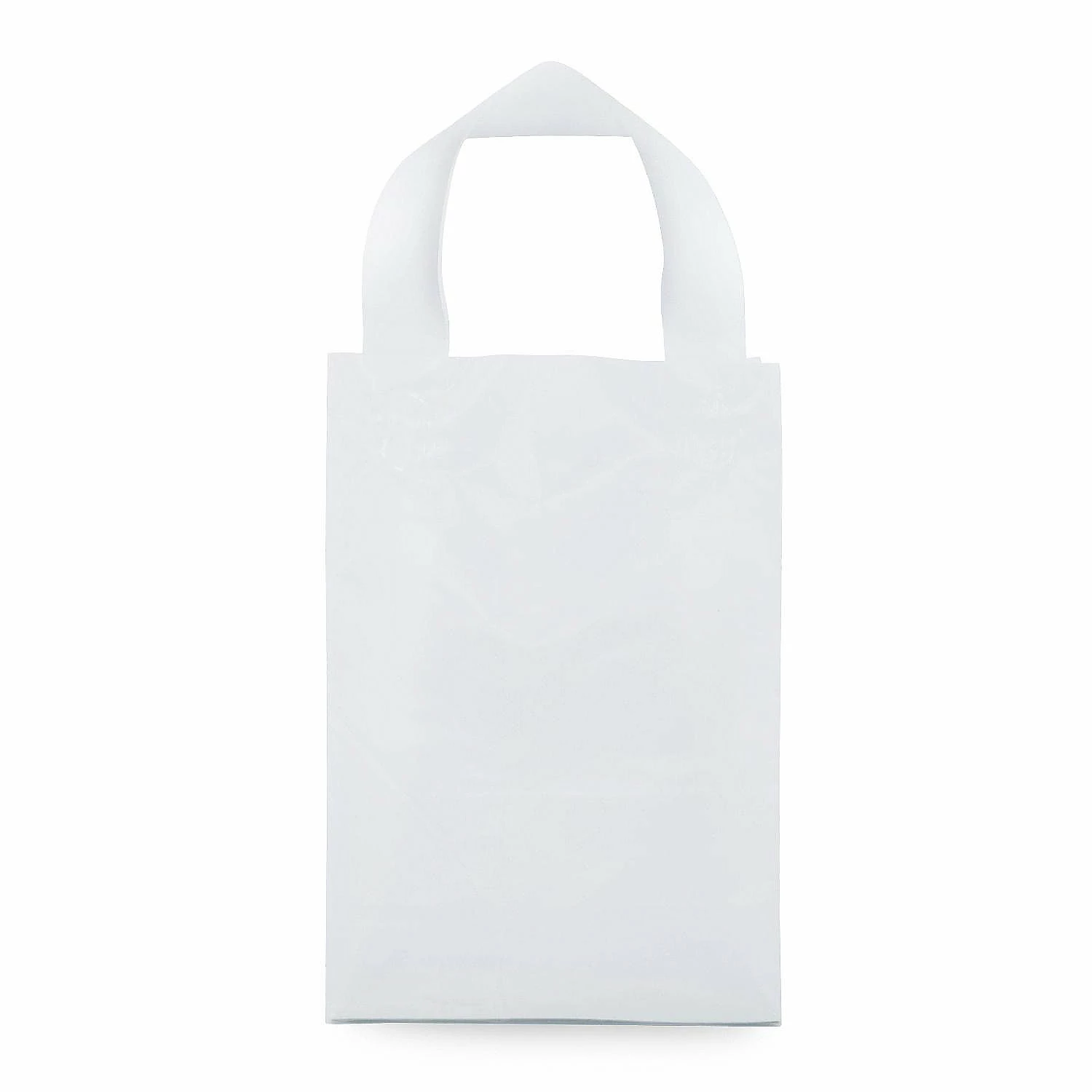 Best Sale ⭐ Plastic Bags with Handles - 10x5x13 Inch 100 Pack Medium Frosted White Gift Bags with Cardboard Bottom, Merchandise, Small Business, Boutiques, Take Out 🎁 4 Best Sale ⭐ Plastic Bags with Handles - 10x5x13 Inch 100 Pack Medium Frosted White Gift Bags with Cardboard Bottom, Merchandise, Small Business, Boutiques, Take Out 🎁 - Image 4