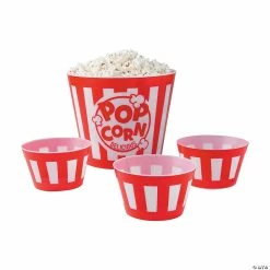Best reviews of 🎉 Popcorn Bowl Set - 5 Ct. 😉