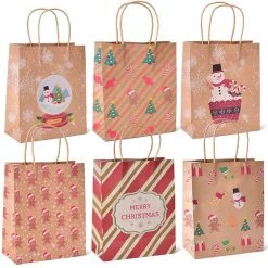 Hot Sale ❤️ PopFun 🔔 christmas-gift-bags-holiday-mix 🔔