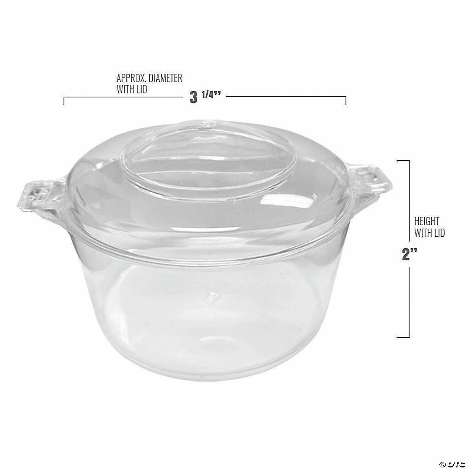 Buy π Premium 3.4 oz. Clear Disposable Plastic Mini Pots - 288 Pc. β 3 Buy π Premium 3.4 oz. Clear Disposable Plastic Mini Pots - 288 Pc. β - Image 3