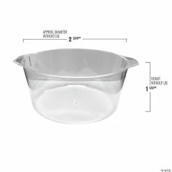 Buy π Premium 3.4 oz. Clear Disposable Plastic Mini Pots - 288 Pc. β 8 Buy π Premium 3.4 oz. Clear Disposable Plastic Mini Pots - 288 Pc. β -Party Bags & Containers Shop premium 3 4 oz clear disposable plastic mini pots 288 pc 14109090 a03