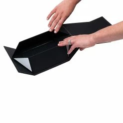 Flash Sale ✔️ Prime Line Packaging- Black Collapsible Gift Boxes with Lid Closure for Parties 15 Pack 14x14x6 ❤️ -Party Bags & Containers Shop prime line packaging black collapsible gift boxes with lid closure for parties 15 pack 14x14x614246757 a02NOWA