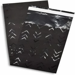 New 😉 Prime Line Packaging- Black Poly Mailers, Small Plastic Mailing Envelopes, Solid Print 100 Pack 6x9 💯