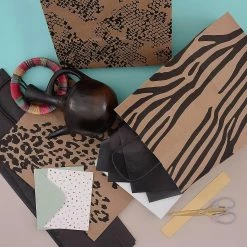 Cheap 🔔 Prime Line Packaging- Brown Animal Print Kraft Paper Bags with Handles 50 Pack 10x5x13 🥰 -Party Bags & Containers Shop prime line packaging brown animal print kraft paper bags with handles 50 pack 10x5x1314247467 a02NOWA