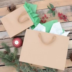 Party Bags & Containers Shop -Party Bags & Containers Shop prime line packaging brown designer kraft paper bags with handles for boutiques 25 pack 16x6x1214247554 a01NOWA