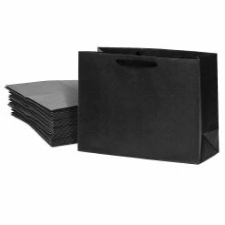 Party Bags & Containers Shop 29 Buy π Prime Line Packaging- Brown Designer Kraft Paper Bags with Handles for Boutiques 25 Pack 16x6x12 β¨