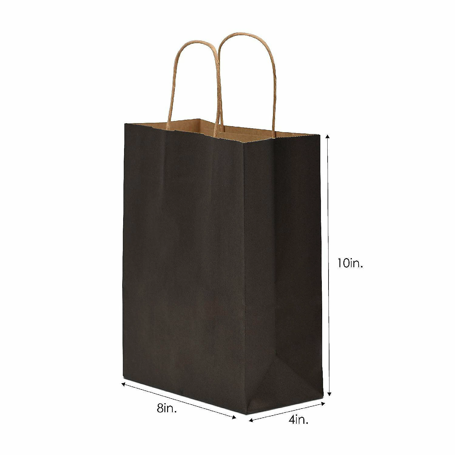 Hot Sale π€© Prime Line Packaging- Green Gift Bags, Small Kraft Paper Shopping Bags with Handles 8x4x10 inch 100 Pack π 3 Hot Sale π€© Prime Line Packaging- Green Gift Bags, Small Kraft Paper Shopping Bags with Handles 8x4x10 inch 100 Pack π - Image 3