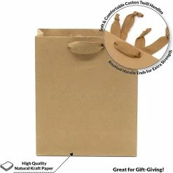 Hot Sale 🎉 Prime Line Packaging- Large Designer Gift Bags with Fabric Handles for All Occasion 50 Pack 16x6x12 🛒 -Party Bags & Containers Shop prime line packaging large designer gift bags with fabric handles for all occasion 50 pack 16x6x1214246755 a03NOWA