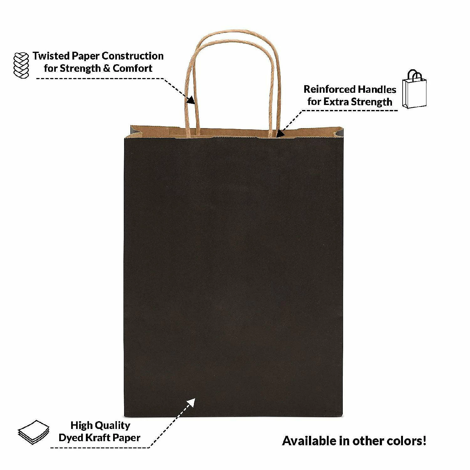 Outlet β Prime Line Packaging- Small Orange Kraft Paper Shopping Bags with Handles 6x3x9 inch 50 Pack π 4 Outlet β Prime Line Packaging- Small Orange Kraft Paper Shopping Bags with Handles 6x3x9 inch 50 Pack π - Image 4