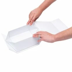 Party Bags & Containers Shop -Party Bags & Containers Shop prime line packaging white collapsible gift boxes with lid closure for birthday parties 15 pack 14x14x614246759 a01NOWA