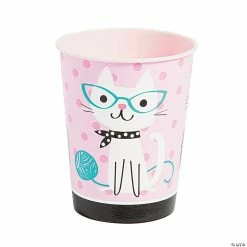Deals 😍 Purr-Fect Cat Party Plastic Cup 😉