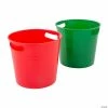Best deal 💯 Red & Green Bucket Assortment - 4 Pc. ⌛