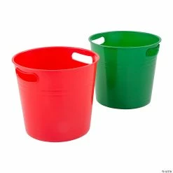 Best deal 💯 Red & Green Bucket Assortment - 4 Pc. ⌛