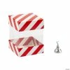 New 💯 Red & White Striped Treat Boxes - 12 Pc. 👍