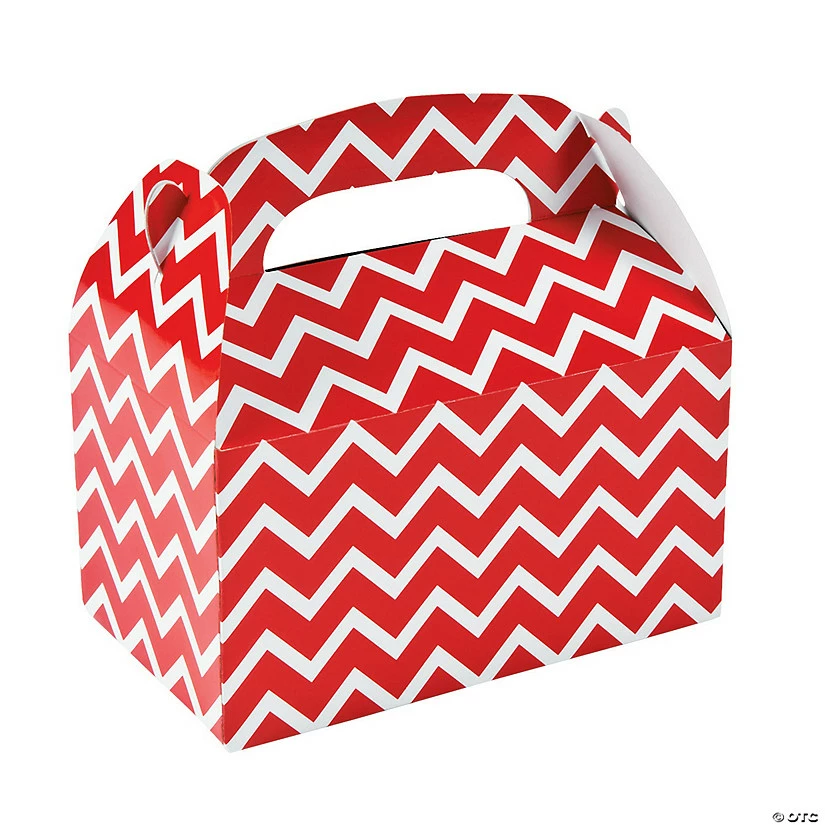 Outlet π Chevron Favor Boxes - 12 Pc. π 1 Outlet π Chevron Favor Boxes - 12 Pc. π