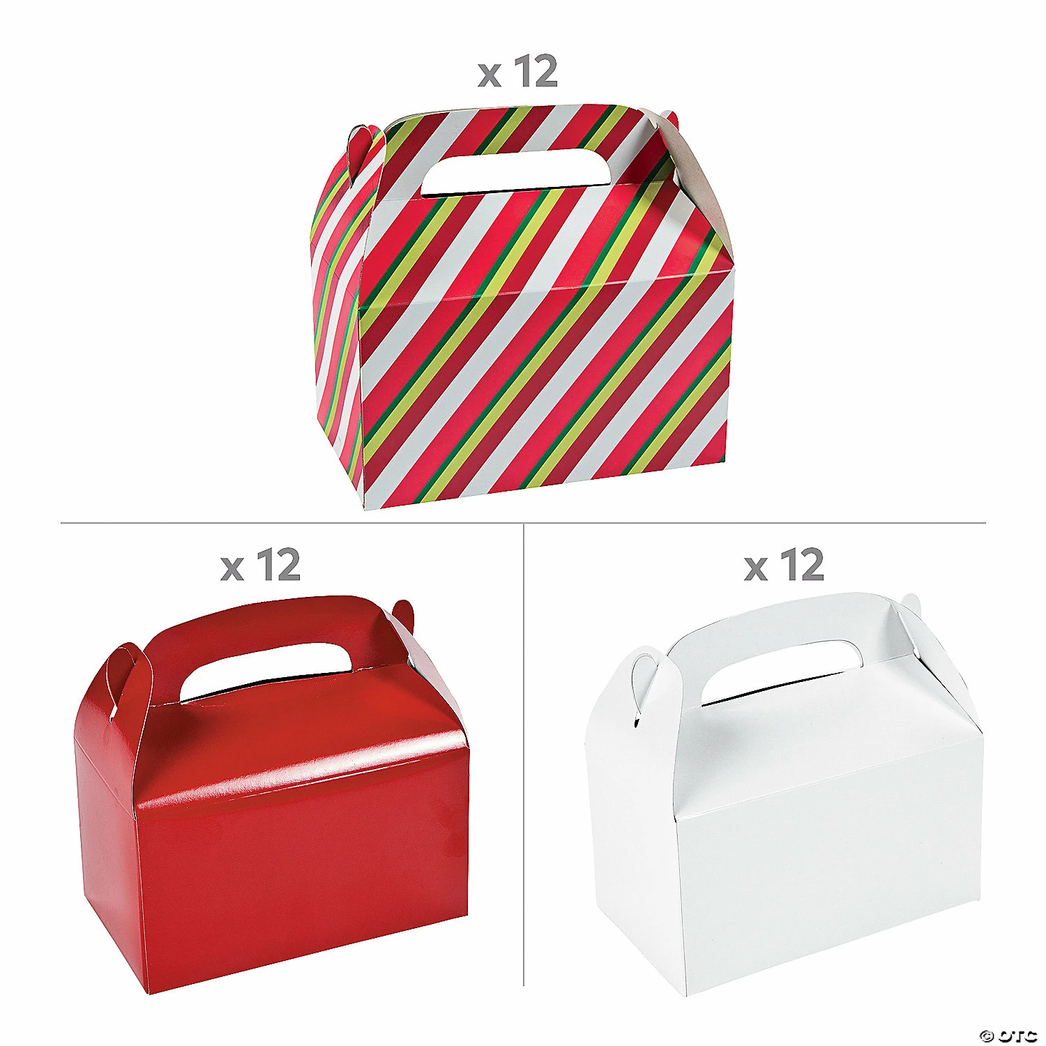 Wholesale π Red, Green & White Holiday Treat Box Assortment - 36 Pc. β 2 Wholesale π Red, Green & White Holiday Treat Box Assortment - 36 Pc. β - Image 2