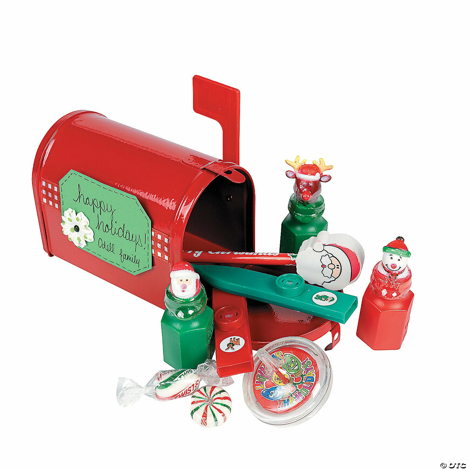 New ⭐ Red Tinplate Mini Mailbox Favor Container ⭐ 2 New ⭐ Red Tinplate Mini Mailbox Favor Container ⭐ - Image 2