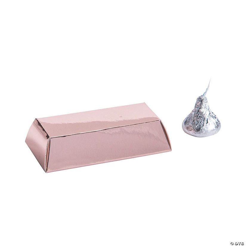 Outlet π Rose Gold Bar Favor Boxes - 24 Pc. π 1 Outlet π Rose Gold Bar Favor Boxes - 24 Pc. π