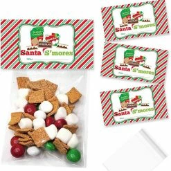 Coupon 🎁 Santa Smores Bag Toppers 40pc. by AmandaCreation 💯