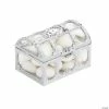 Deals 🔔 Silver & Clear Trunk Favor Containers - 6 Pc. 🌟