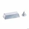 Cheap 🎉 Silver Bar Favor Boxes - 24 Pc. 👍