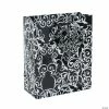 Coupon 👍 Small Black & White Wedding Gift Bags - 12 Pc. 🌟